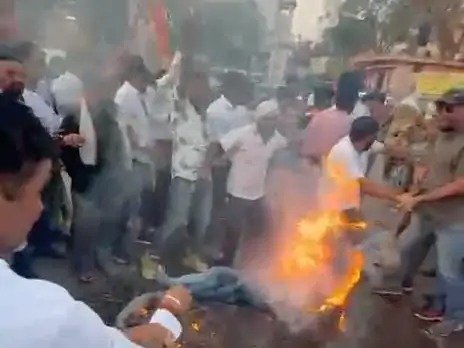 Durg Congress Protest