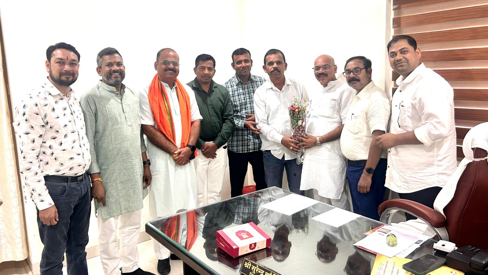 भाजपा सैनिक प्रकोष्ठ के नव-नियुक्त जिला संयोजक संदीप बन्छोर ने किया पदभार ग्रहण, बीजेपी नेताओं से की मुलाकात, संगठन विस्तार और मजबूती पर जोर