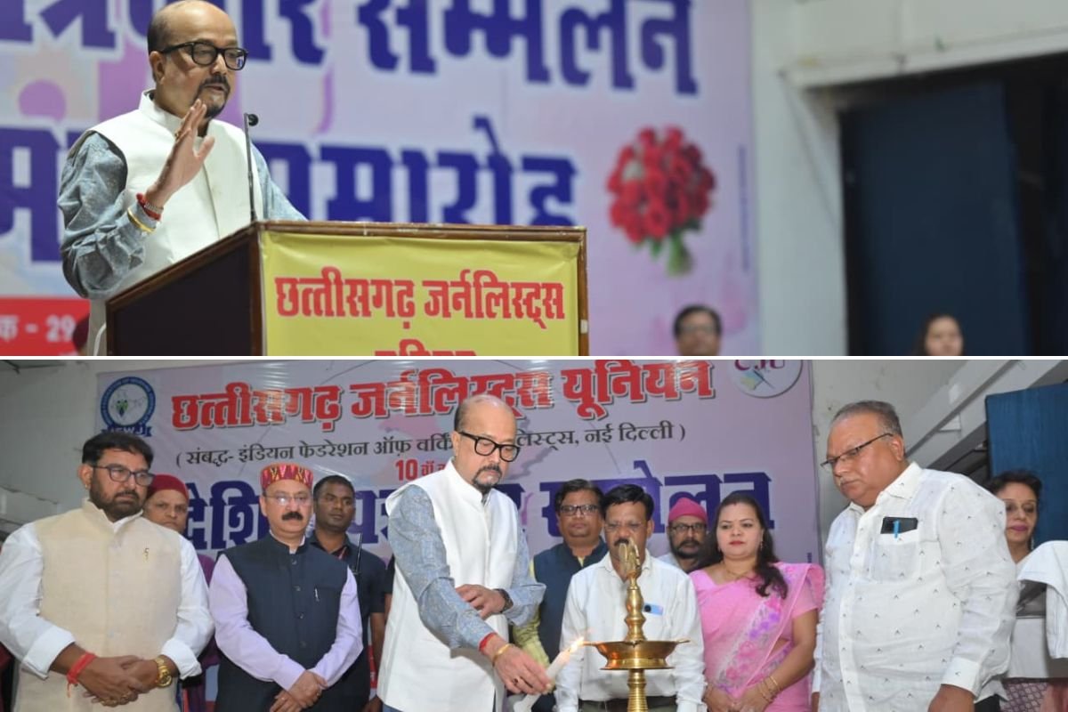 भिलाई में पत्रकार सम्मान समारोह में शामिल हुए राज्यपाल रमेन डेका, उत्कृष्ट पत्रकारों को किया सम्मानित, बोले- स्वस्थ पत्रकारिता ही मजबूत लोकतंत्र की असली नींव