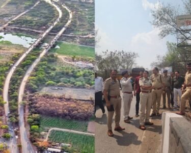Kharun River Bridge Closed