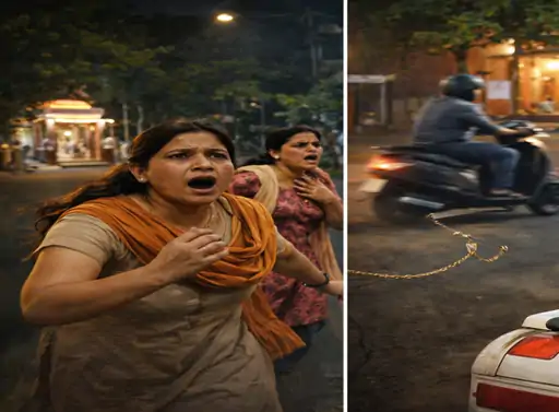 Raipur Chain Snatching News