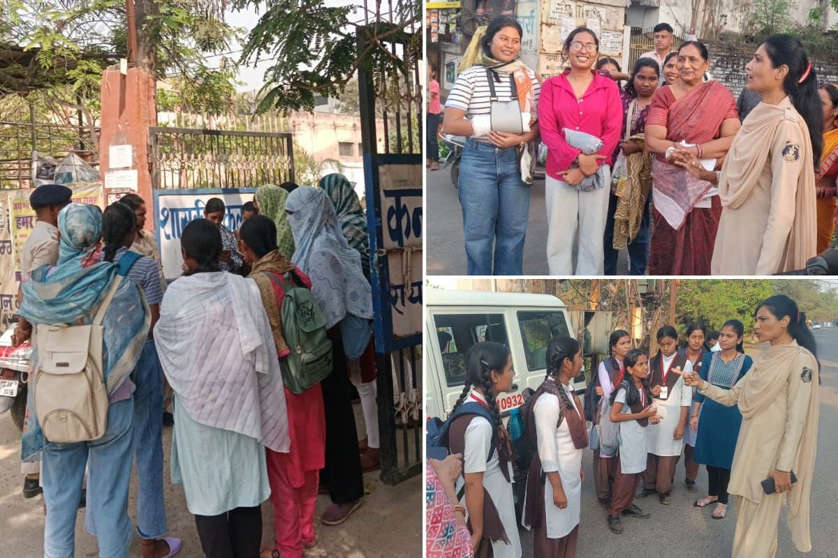 रायपुर में पिंक पेट्रोलिंग से महिलाओं में बढ़ा विश्वास, हेल्पलाइन नंबर के साथ सुरक्षा जागरूकता अभियान चला रही पुलिस टीम
