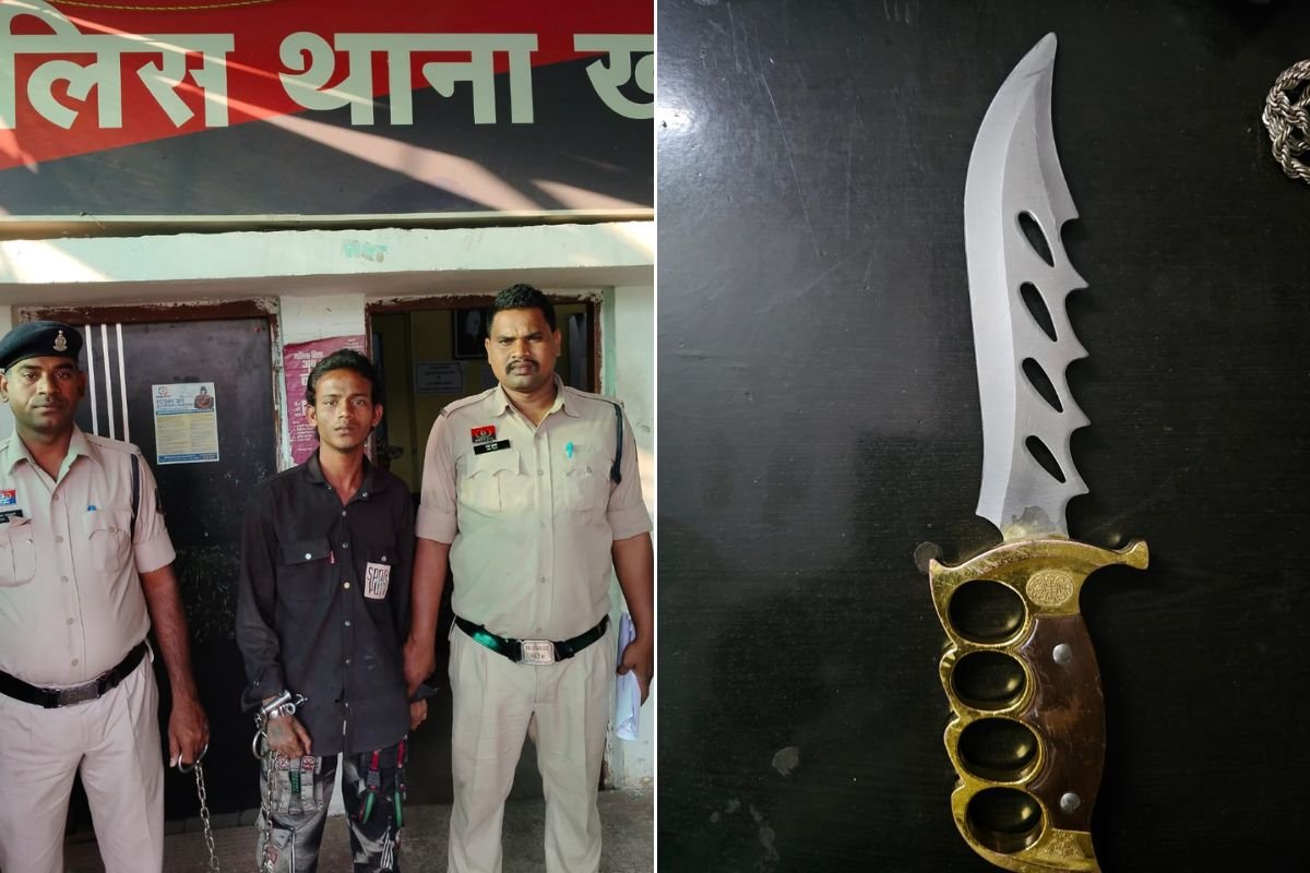 रायपुर में पुलिस की बड़ी कार्रवाई, धारदार चाकू लेकर दहशत फैलाने वाले दो आरोपी गिरफ्तार, हथियार भी जब्त