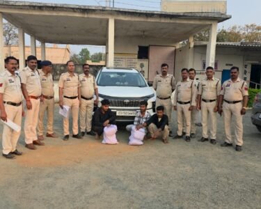 Surajpur Police Ganja Seizure