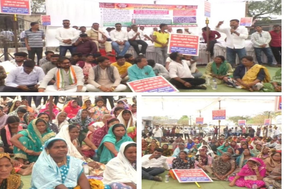 मंदिर हसौद नगर पालिका में ग्रामीणों ने मुख्य गेट पर जड़ा ताला, वार्डों के समस्याओं के लगातार अनदेखी से नाराज, अधिकारियों पर की कार्रवाई की मांग