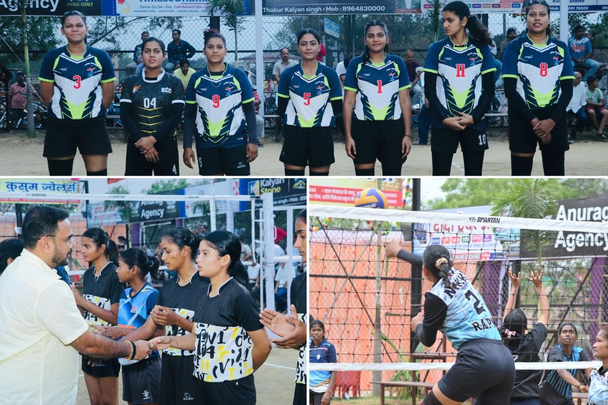 महादेव घाट में 5वीं अखिल भारतीय वॉलीबॉल टूर्नामेंट के दूसरे दिन रोमांचक मुकाबला, हटकेश्वरनाथ वॉलीबॉल संघ ने पंजाब को 2-1 से हराकर दर्ज की शानदार जीत