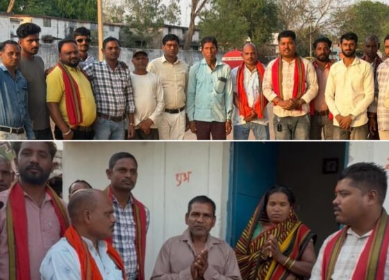 BJP Gaon Chalo Ghar Chalo Campaign