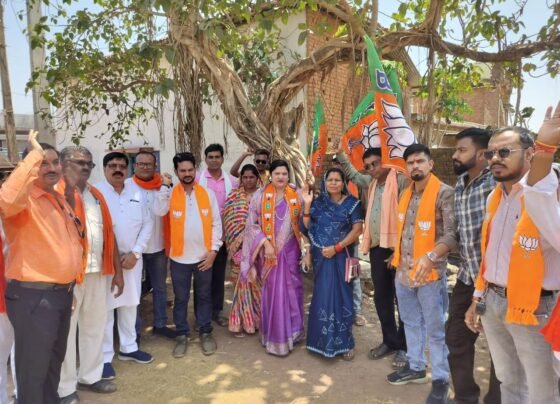 BJP Gaon Chalo Ghar Chalo Campaign Jamgaon