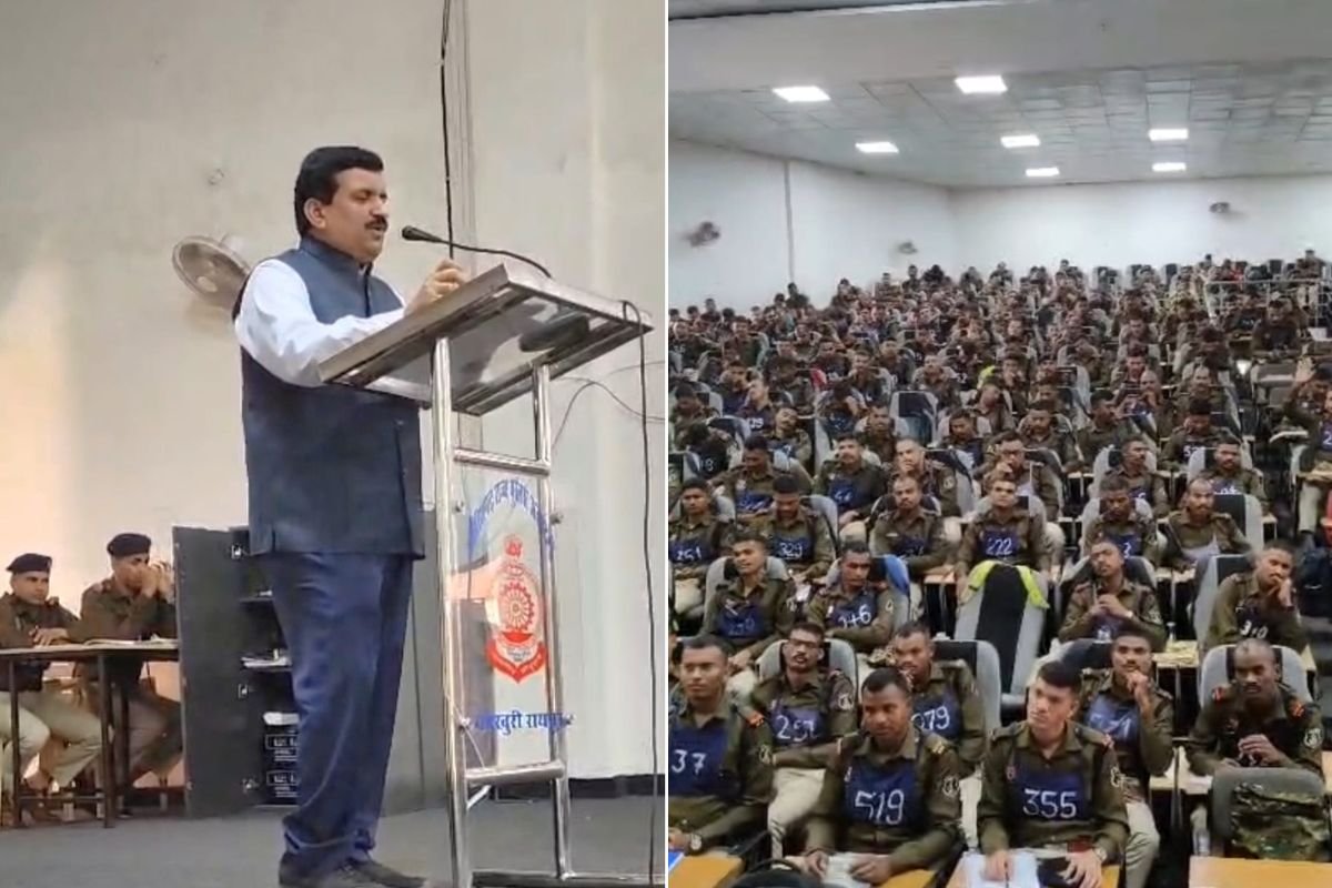 रायपुर पुलिस अकादमी में डॉ. दिनेश मिश्र का बड़ा बयान, कहा- डायन, टोनही के नाम पर महिलाओं की प्रताड़ना अमानवीय, अंधविश्वास खत्म कर वैज्ञानिक सोच अपनाने की अपील