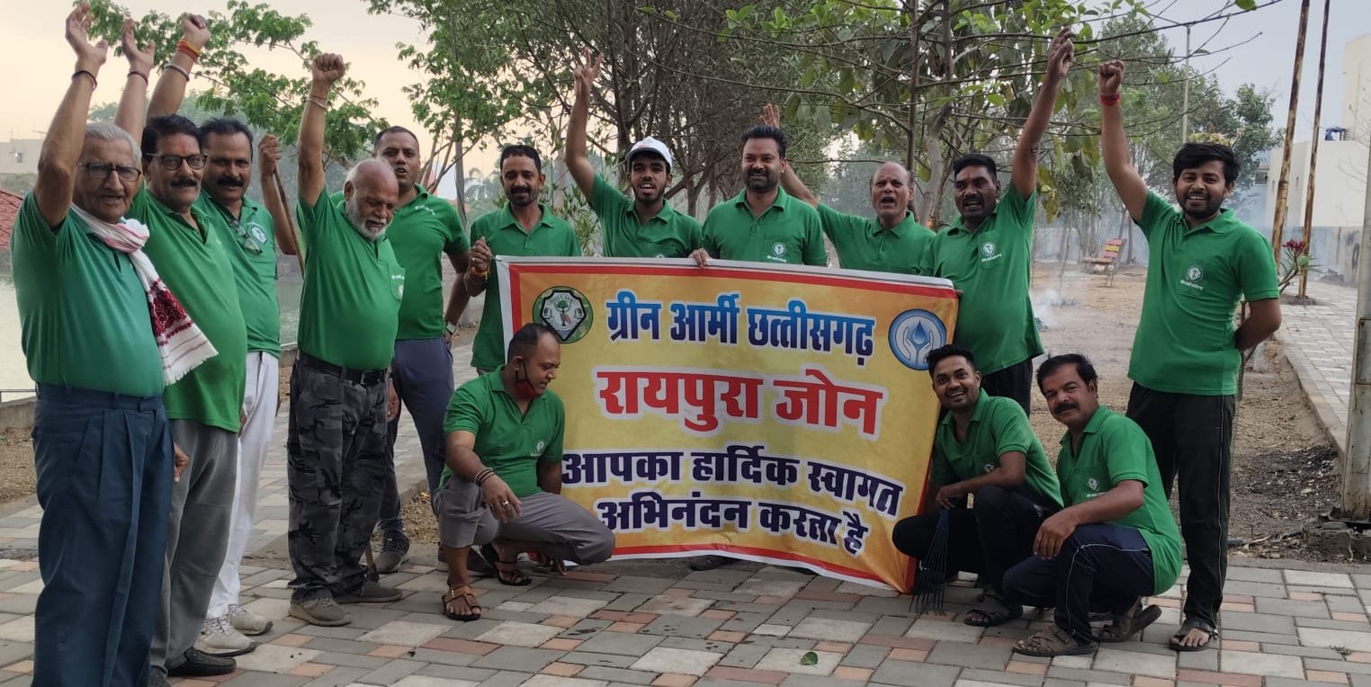 रायपुरा में गदही तालाब की बदली तस्वीर, ग्रीन आर्मी के 7 सप्ताह के अभियान से स्वच्छ और सुंदर बना क्षेत्र