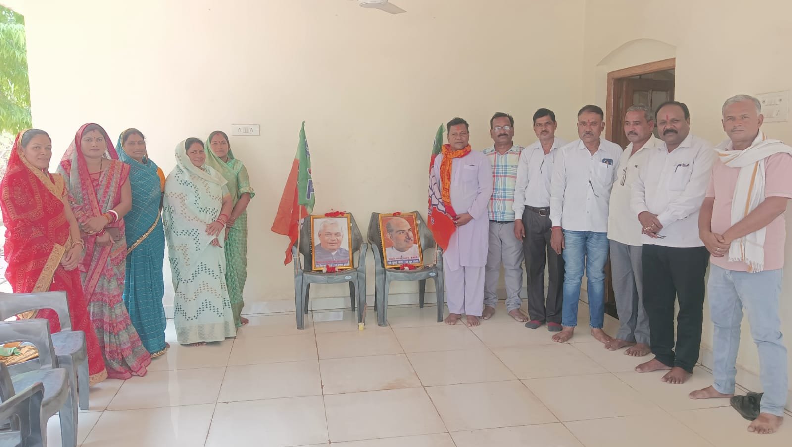 सेलूद में भाजपा का 47वां स्थापना दिवस मनाया गया, कार्यकर्ताओं ने अंत्योदय और राष्ट्रवाद की विचारधारा को आगे बढ़ाने का लिया संकल्प