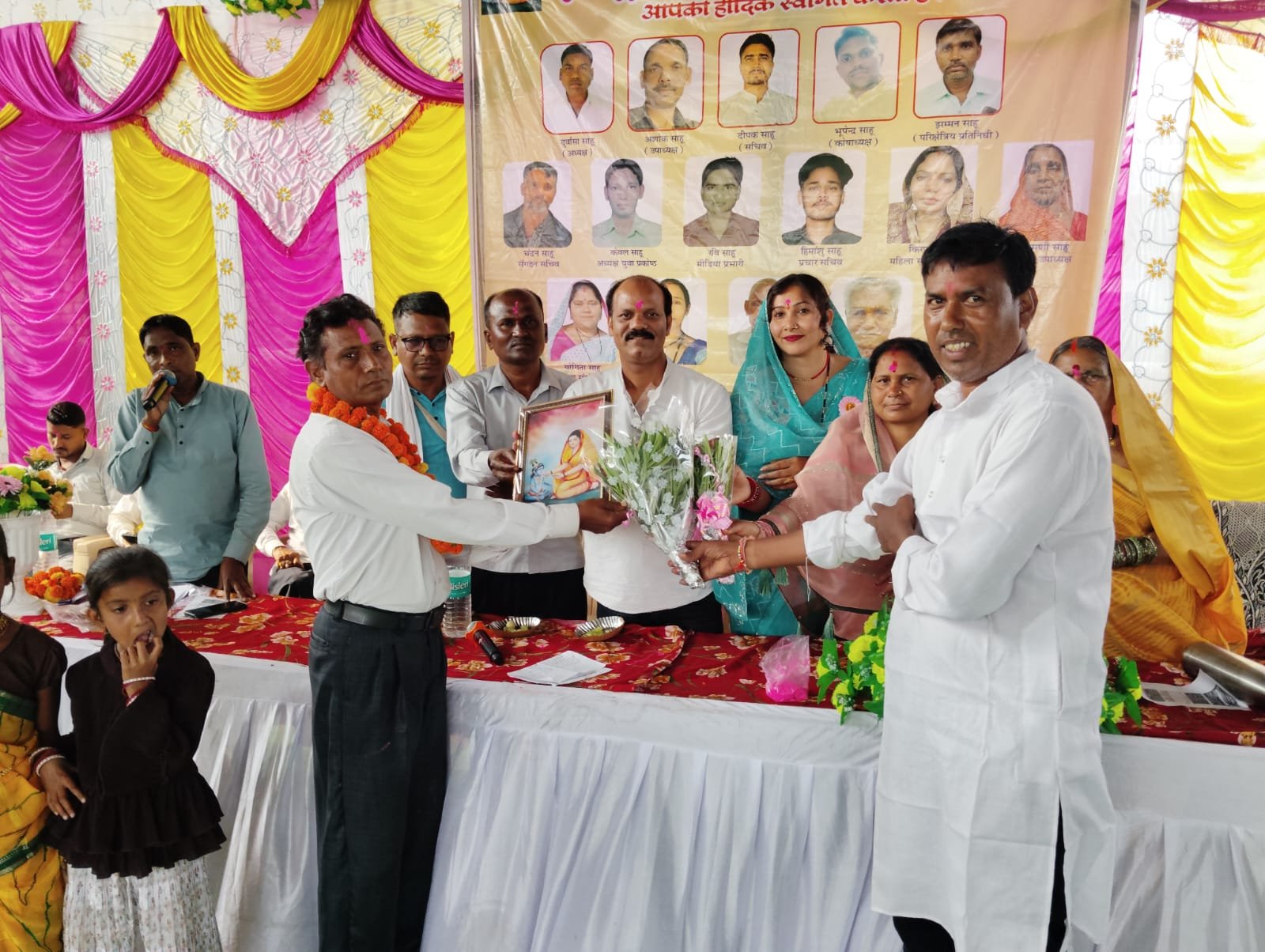 पाटन में कर्मा जयंती महोत्सव पर ईकाई साहू समाज ने नशा मुक्ति का दिया संदेश, शराब छोड़ने वाले को किया सम्मानित