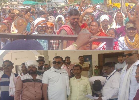 Patan Villagers Protest