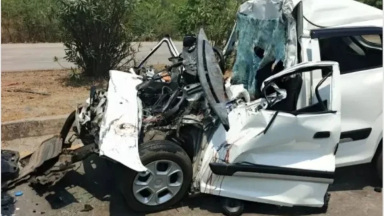 कोरबा-चांपा हाईवे पर भीषण हादसा, एक ही परिवार के तीन लोगों की मौत, तीन घायल