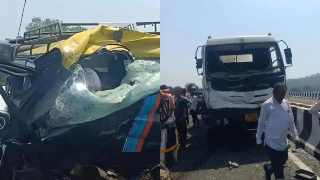 Accident News: यहां हुआ दर्दनाक सड़क हादसा, सीमेंट मिक्सर ट्रक से टकराई वैन, 11 की मौत की खबर, सीएम ने जताया दुख