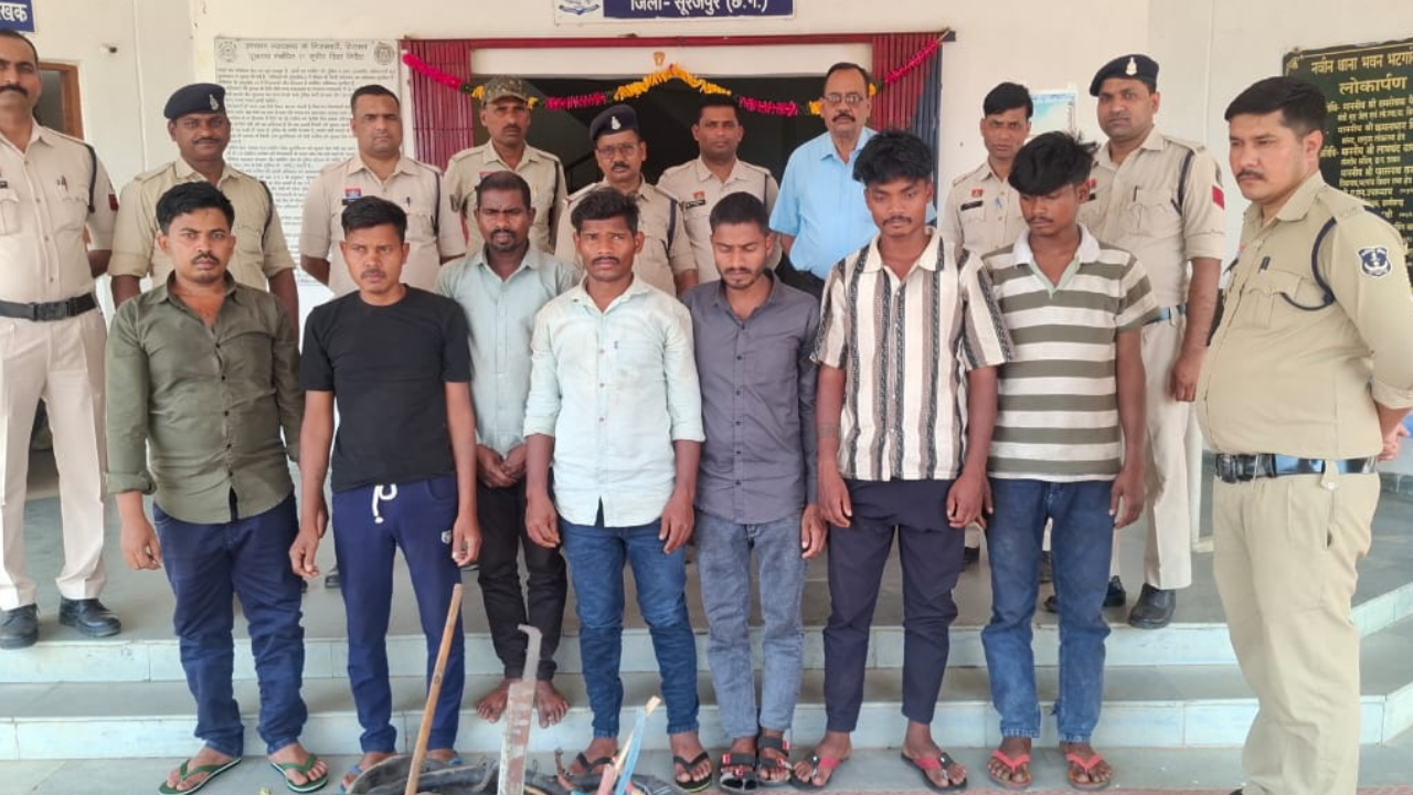 CG News: खदान से कॉपर केबल चोरी का खुलासा, 7 आरोपी गिरफ्तार, 2.5 लाख का सामान जब्त