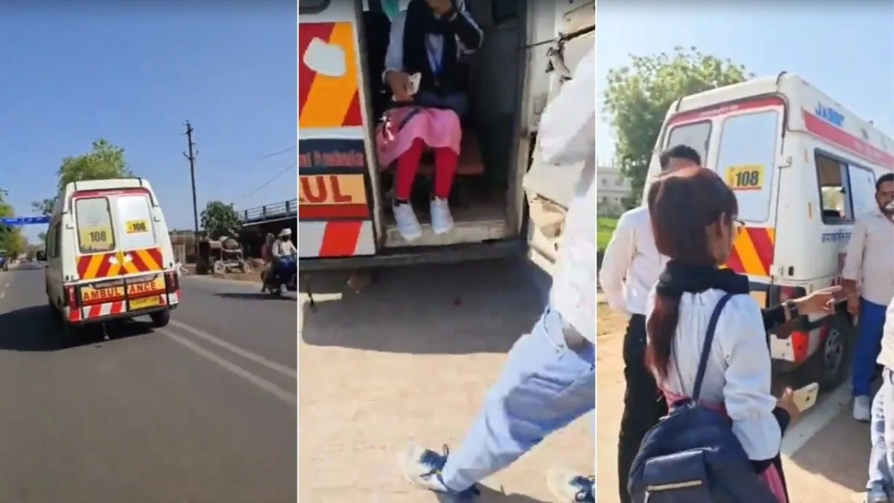 छतरपुर में 108 एम्बुलेंस का दुरुपयोग: सायरन बजाकर छात्रा को ले जा रहा चालक पकड़ा, नौकरी से बर्खास्त