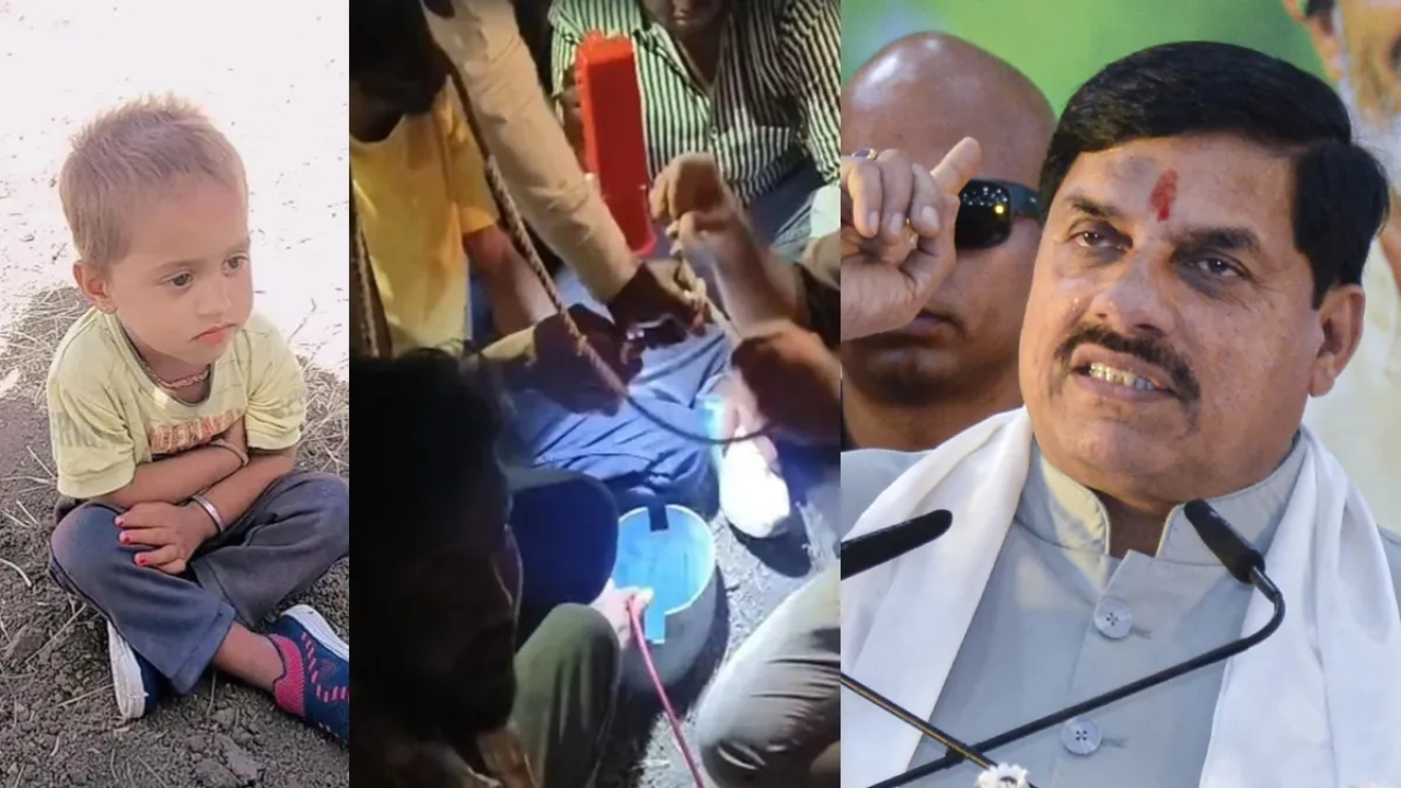 उज्जैन बोरवेल हादसा: 3 साल के मासूम भागीरथ की मौत, 22 घंटे चला रेस्क्यू ऑपरेशन