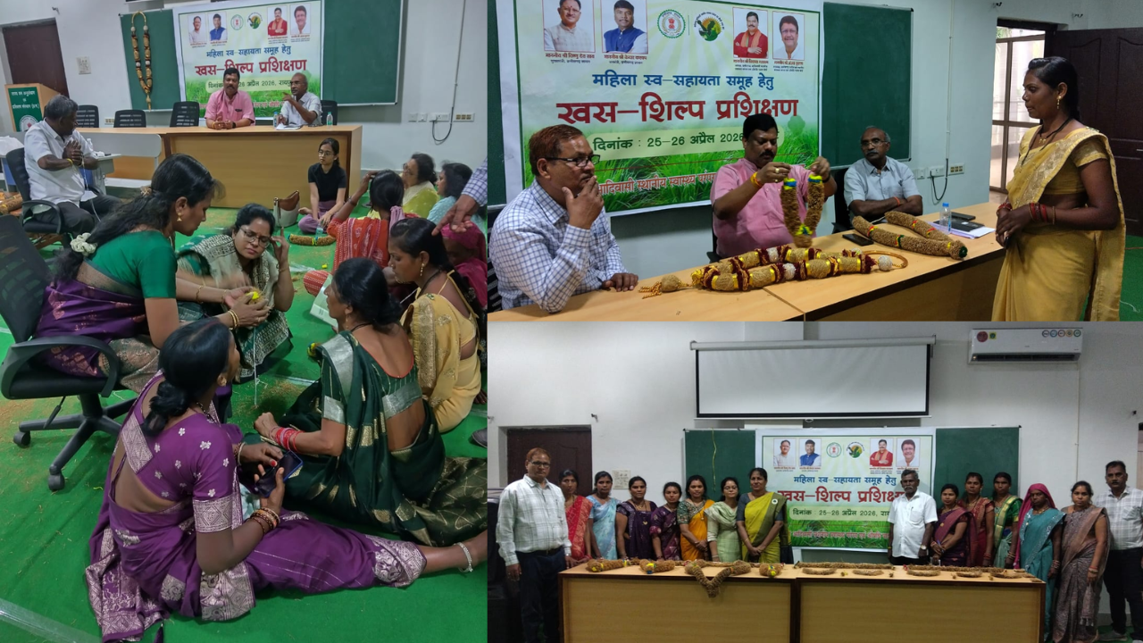 खस की जड़ों से आत्मनिर्भरता की राह: महिला समूहों को शिल्प प्रशिक्षण, आय बढ़ाने की पहल