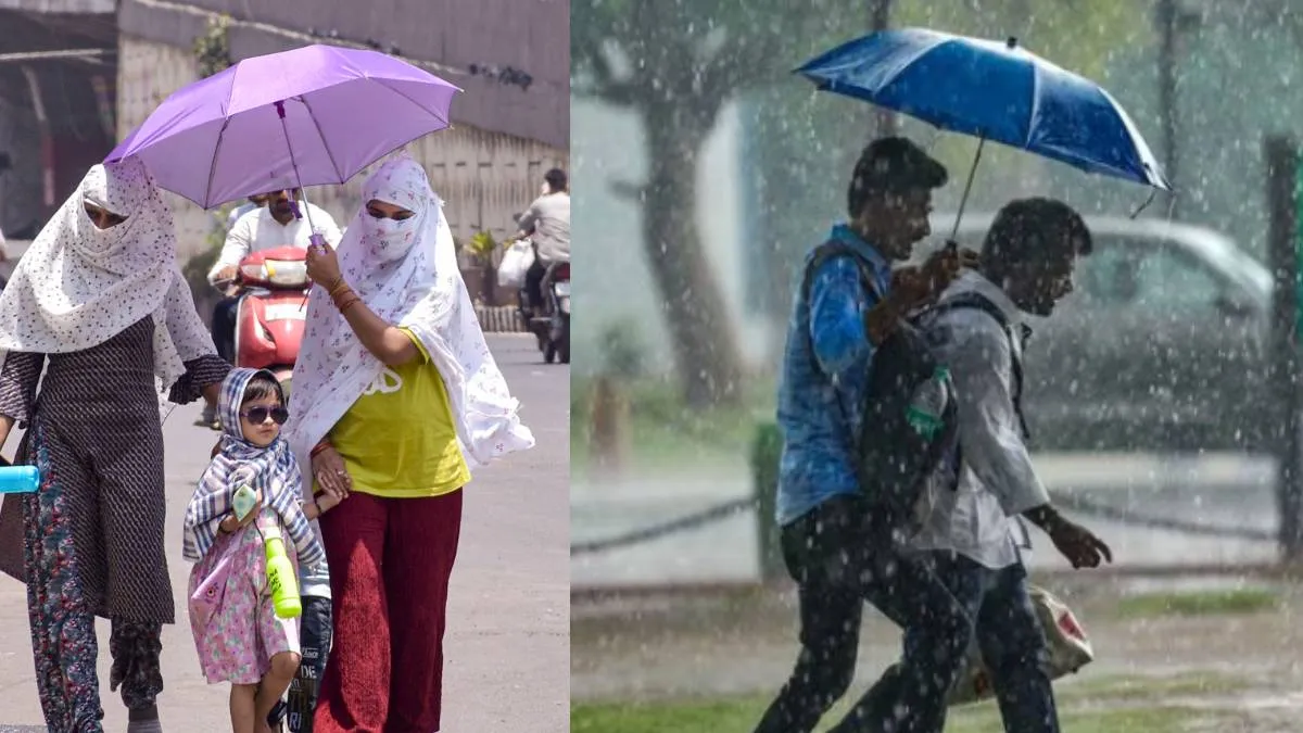 Weather Update: देश में मौसम का डबल अटैक: कहीं लू का कहर, कहीं भारी बारिश का अलर्ट