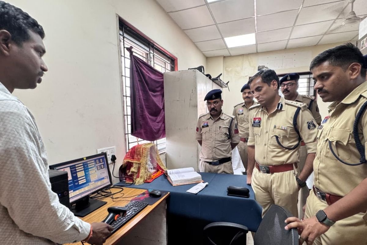 थाना कोतवाली में “ई-मालखाना” प्रणाली शुरू, जप्त माल प्रबंधन में पारदर्शिता और तकनीकी दक्षता बढ़ेगी