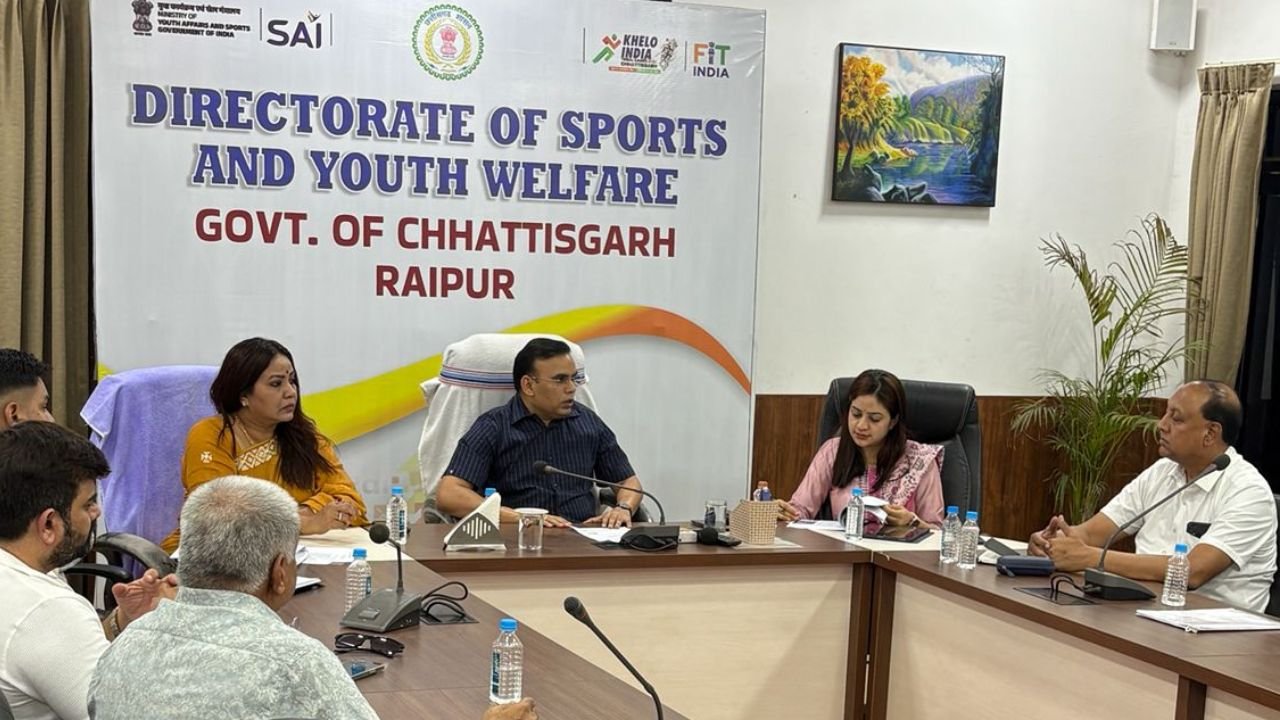 खेल उत्कर्ष योजना और प्रतिभा पहचान को लेकर राज्य खेल संघों की अहम बैठक आयोजित, टैलेंट हंट और डिजी लॉकर पर विशेष फोकस