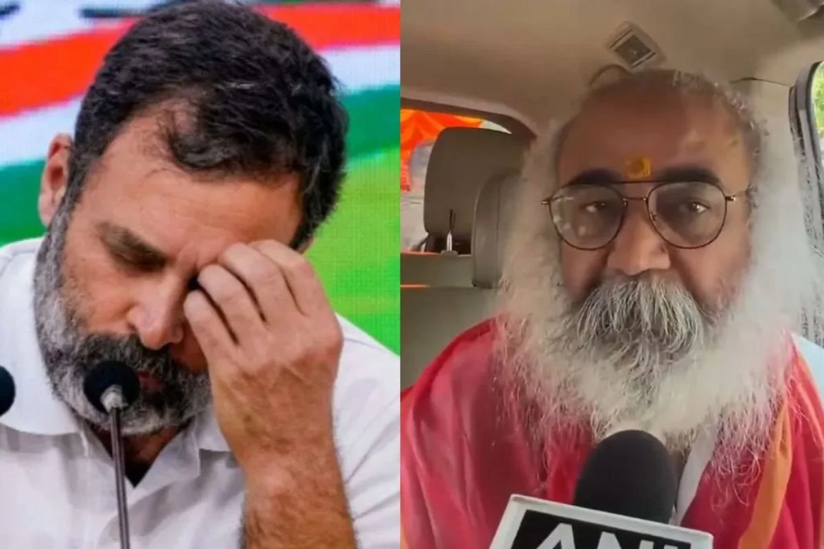 गाजियाबाद में आचार्य प्रमोद कृष्णम का राहुल गांधी पर हमला, कहा- “नाम से ‘गांधी’ हटाने का समय आ गया”