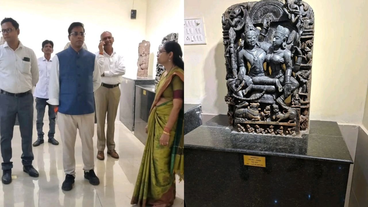 बस्तर की ऐतिहासिक धरोहरों से रूबरू हुए संस्कृति संचालक डॉ. संजय कन्नौजे, ऐतिहासिक बंदूकों और दुर्लभ प्रतिमाओं का किया अवलोकन