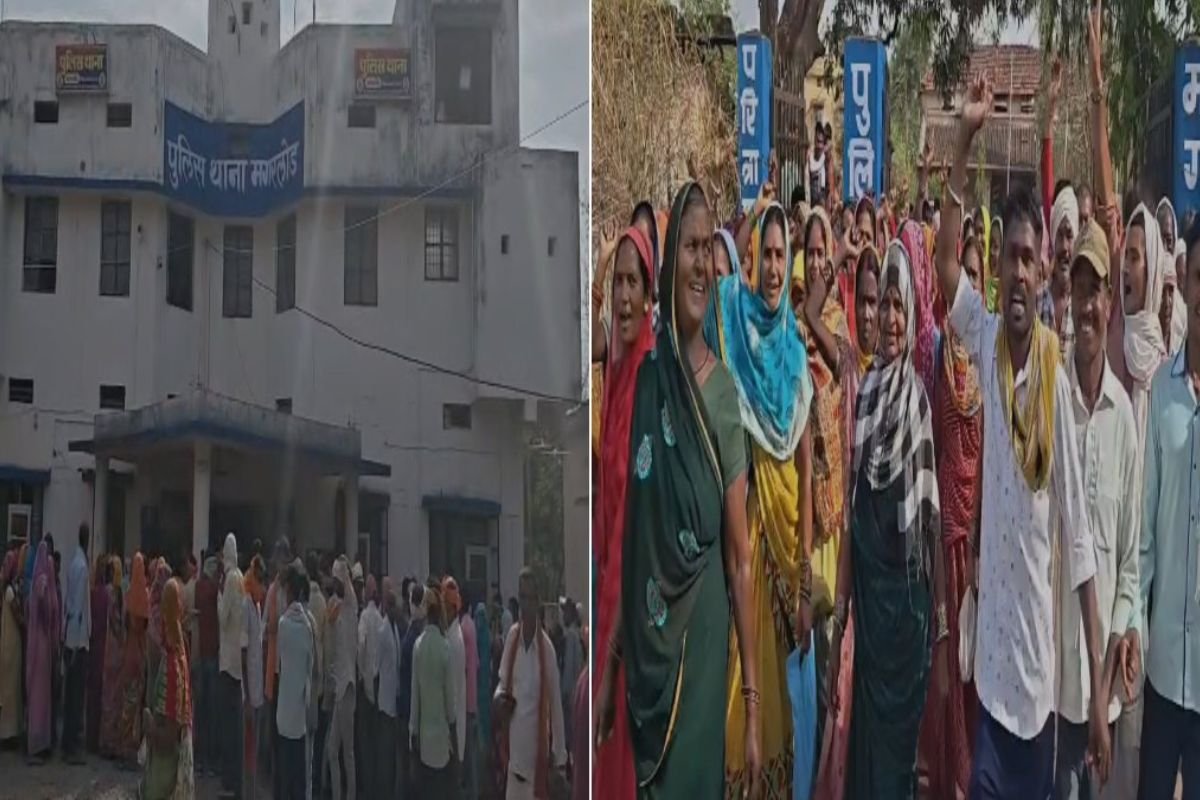 Dhamtari News: गौठान में तोड़फोड़ से नाराज ग्रामीणों ने किया थाना घेराव, कार्रवाई नहीं होने पर फूटा आक्रोश
