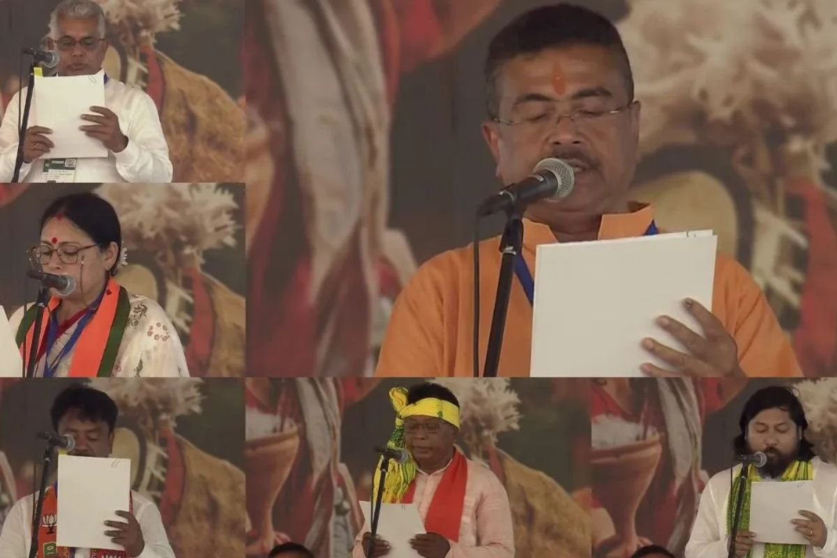 पश्चिम बंगाल में पहली बार बीजेपी सरकार, शुभेंदु अधिकारी ने मुख्यमंत्री पद की ली शपथ, PM मोदी समेत कई दिग्गज नेता रहे मौजूद