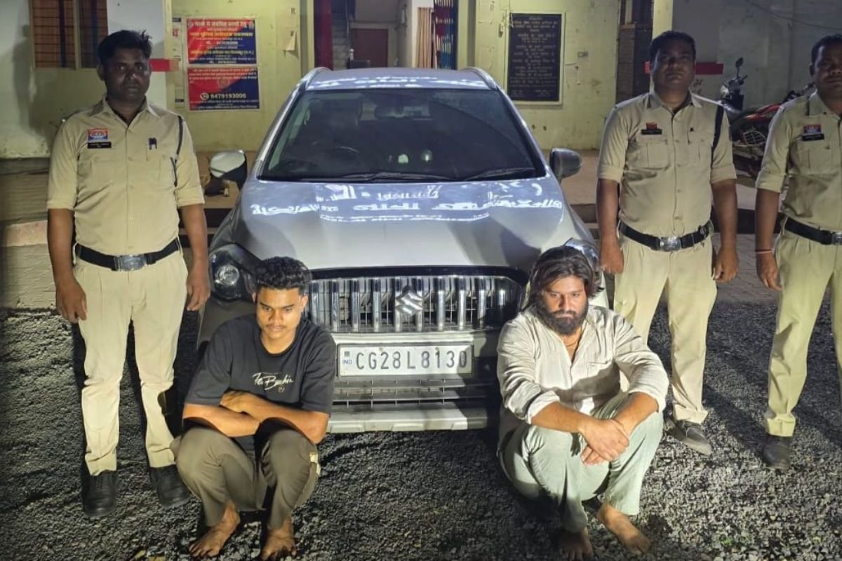 बिलासपुर पुलिस की बड़ी कार्रवाई: 13 लाख की MDMA ड्रग्स के साथ दो तस्कर गिरफ्तार