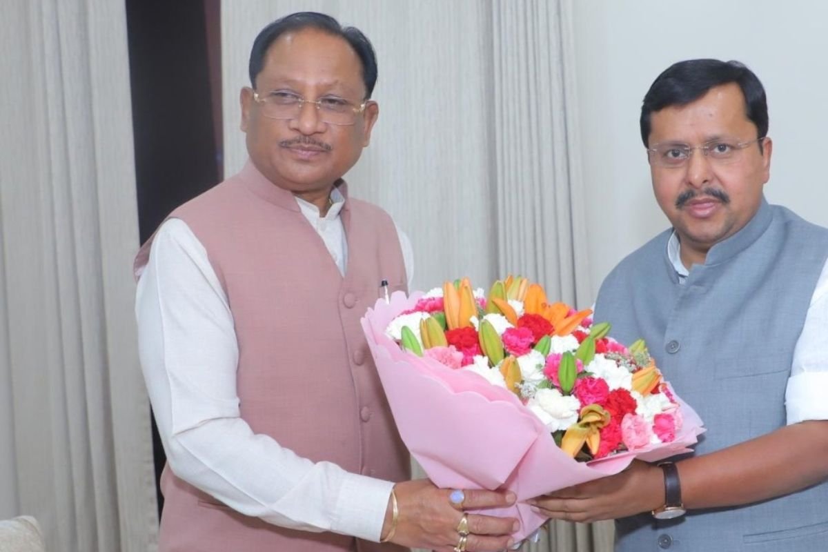 मुख्यमंत्री विष्णुदेव साय ने भाजपा राष्ट्रीय अध्यक्ष नितिन नवीन से की मुलाकात, विकास और संगठन पर हुई चर्चा