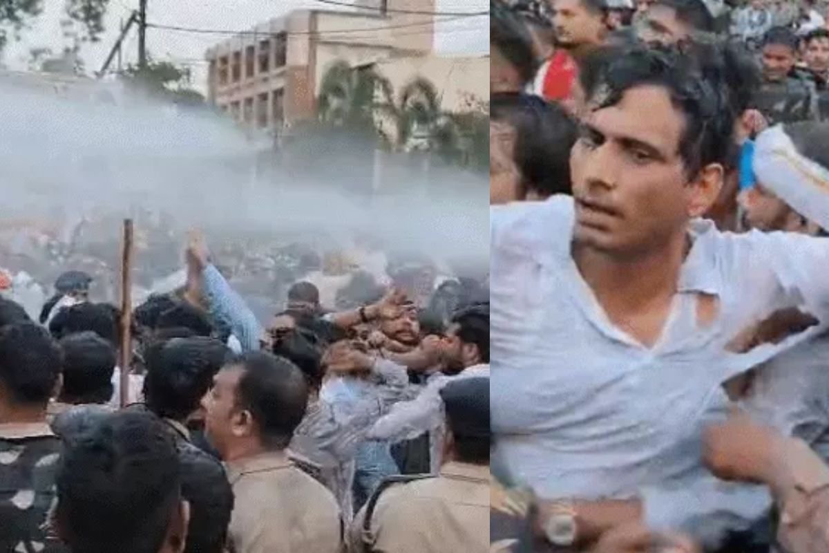 NEET पेपर लीक प्रदर्शन पर नया विवाद: खुद कुर्ता फाड़ते दिखे विधायक देवेंद्र यादव, FIR भी दर्ज