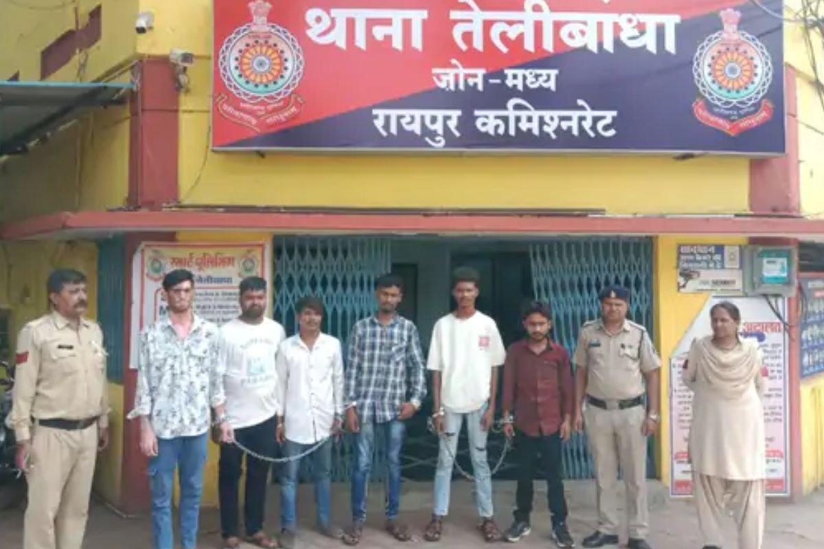 रायपुर पुलिस का बड़ा अभियान: एक सप्ताह में 154 अपराधी और संदिग्ध गिरफ्तार, सभी को भेजा गया जेल