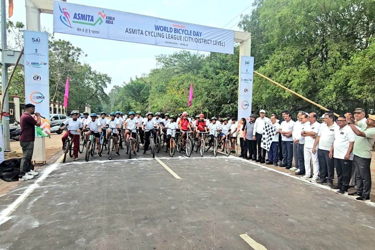 Bhilai News: भिलाई में खेलो इंडिया अस्मिता साइक्लिंग लीग का आयोजन, 328 महिला खिलाड़ियों ने दिखाई प्रतिभा