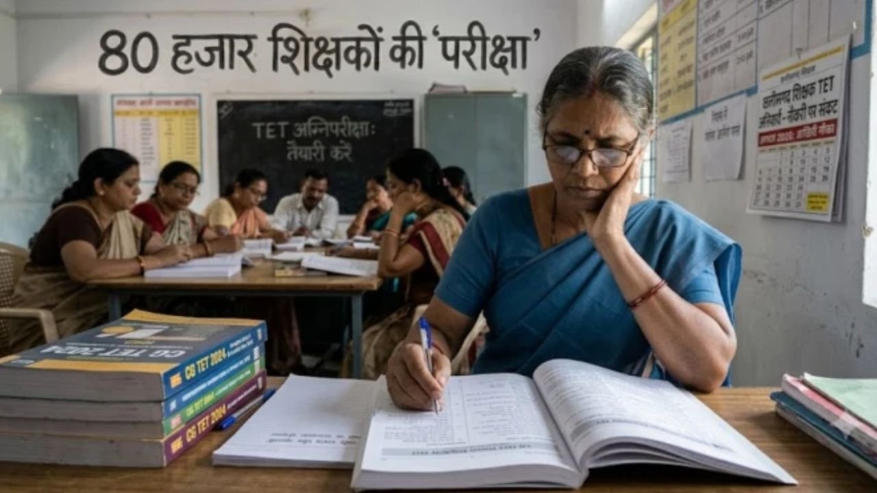CG News: छत्तीसगढ़ के 80 हजार शिक्षकों के सामने टीईटी की चुनौती, 2028 तक परीक्षा पास नहीं की तो नौकरी पर संकट