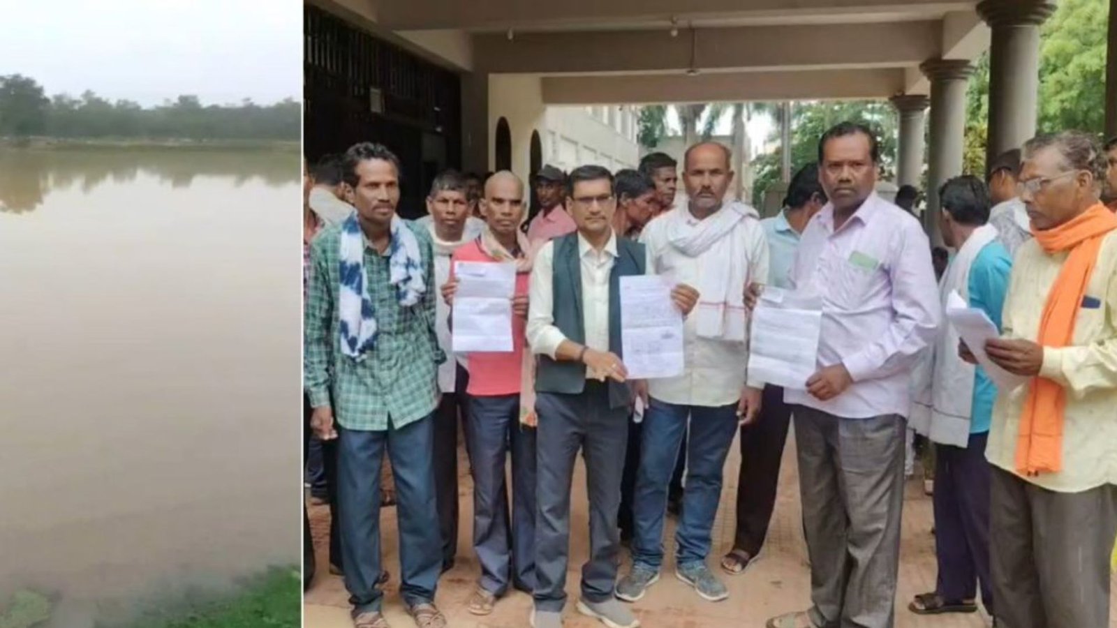 Dhamtari News : नाला पटने से खेतों में भरा पानी, 100 एकड़ फसल तबाह; किसानों ने प्रशासन से मांगी तत्काल कार्रवाई