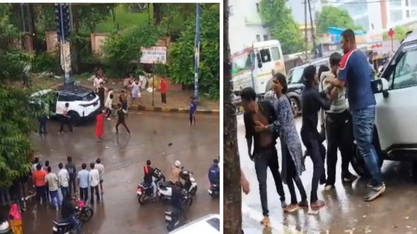 Raipur News : कार रोककर हमला, बीच-बचाव करने वालों को भी पीटा; वायरल VIDEO के आधार पर जांच शुरू