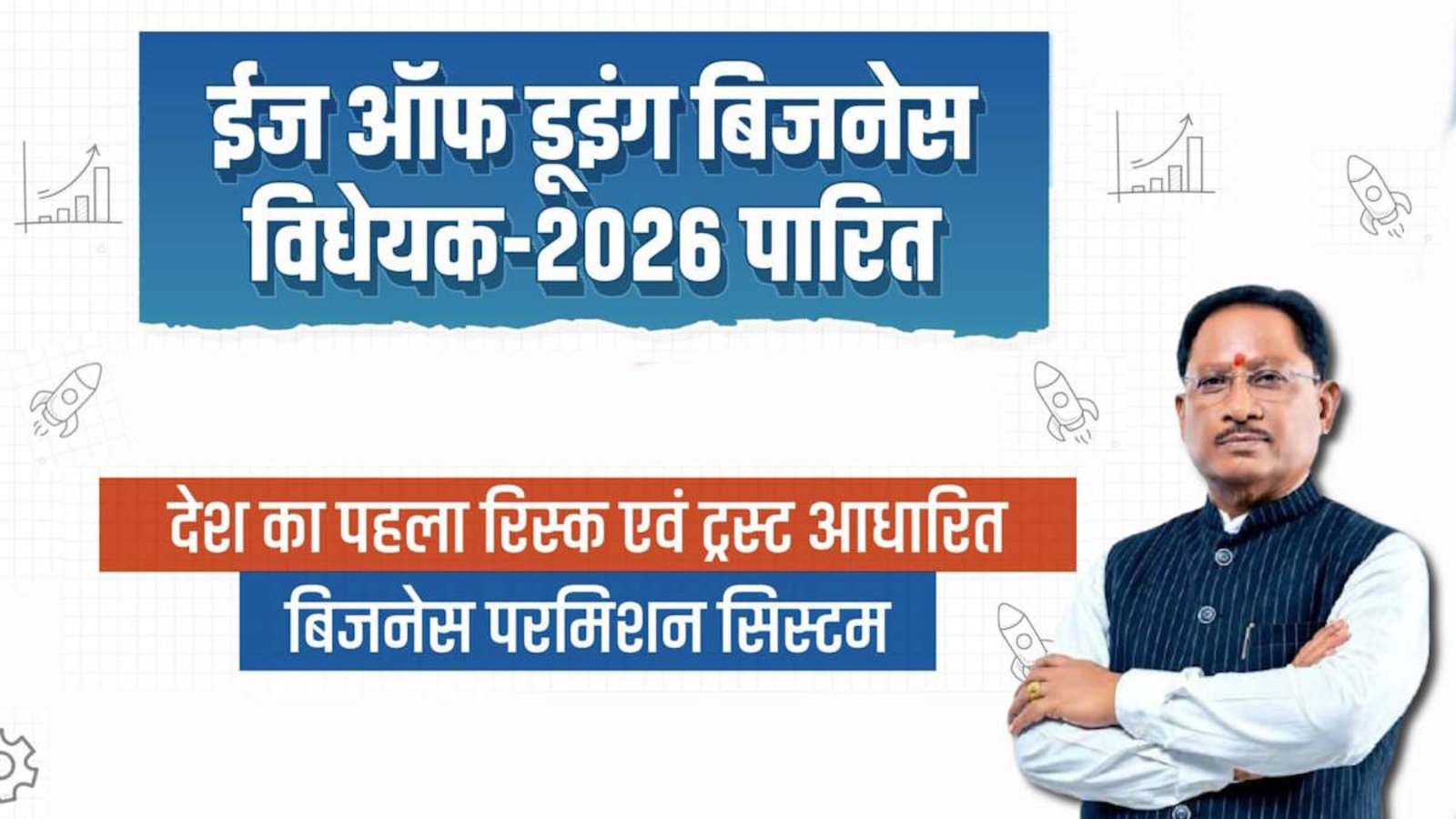 Raipur News : उद्योग, निवेश और रोजगार को मिलेगा बढ़ावा, छत्तीसगढ़ ने लागू किया देश का पहला ईज ऑफ डूइंग बिजनेस विधेयक