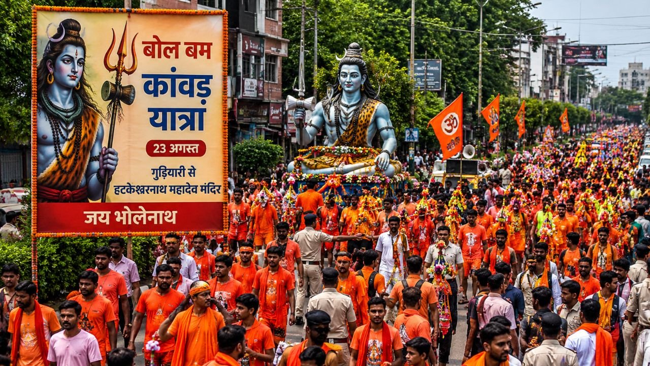 Kanwar Yatra in Raipur: रायपुर में 23 अगस्त को निकलेगी भव्य कांवड़ यात्रा, 10 हजार श्रद्धालुओं के जुटने की उम्मीद; CM साय समेत कई दिग्गज होंगे शामिल
