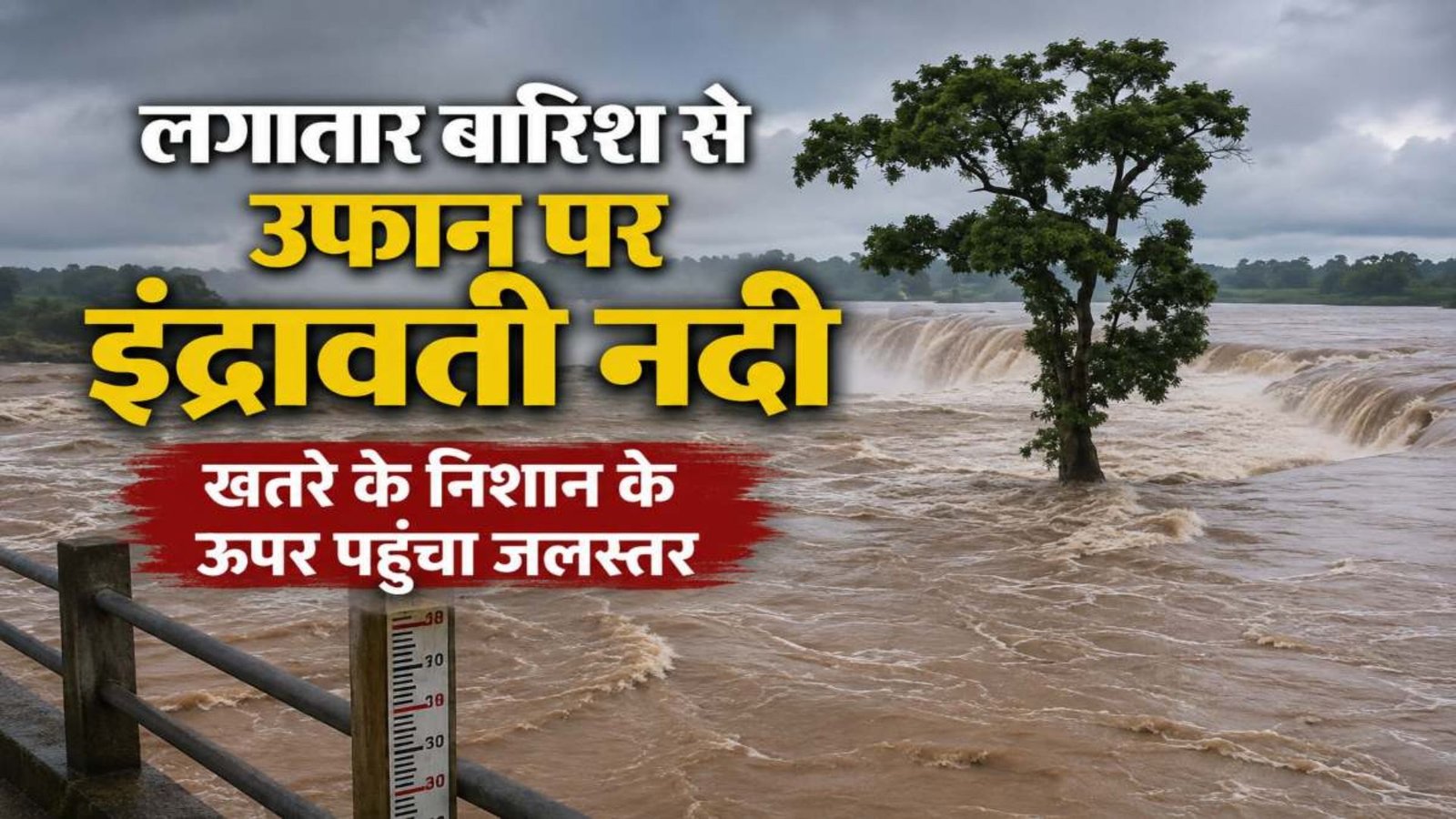 Jagdalpur News : इंद्रावती नदी का जलस्तर 8.40 मीटर पहुंचा, अगले 24 घंटे भारी बारिश का अलर्ट