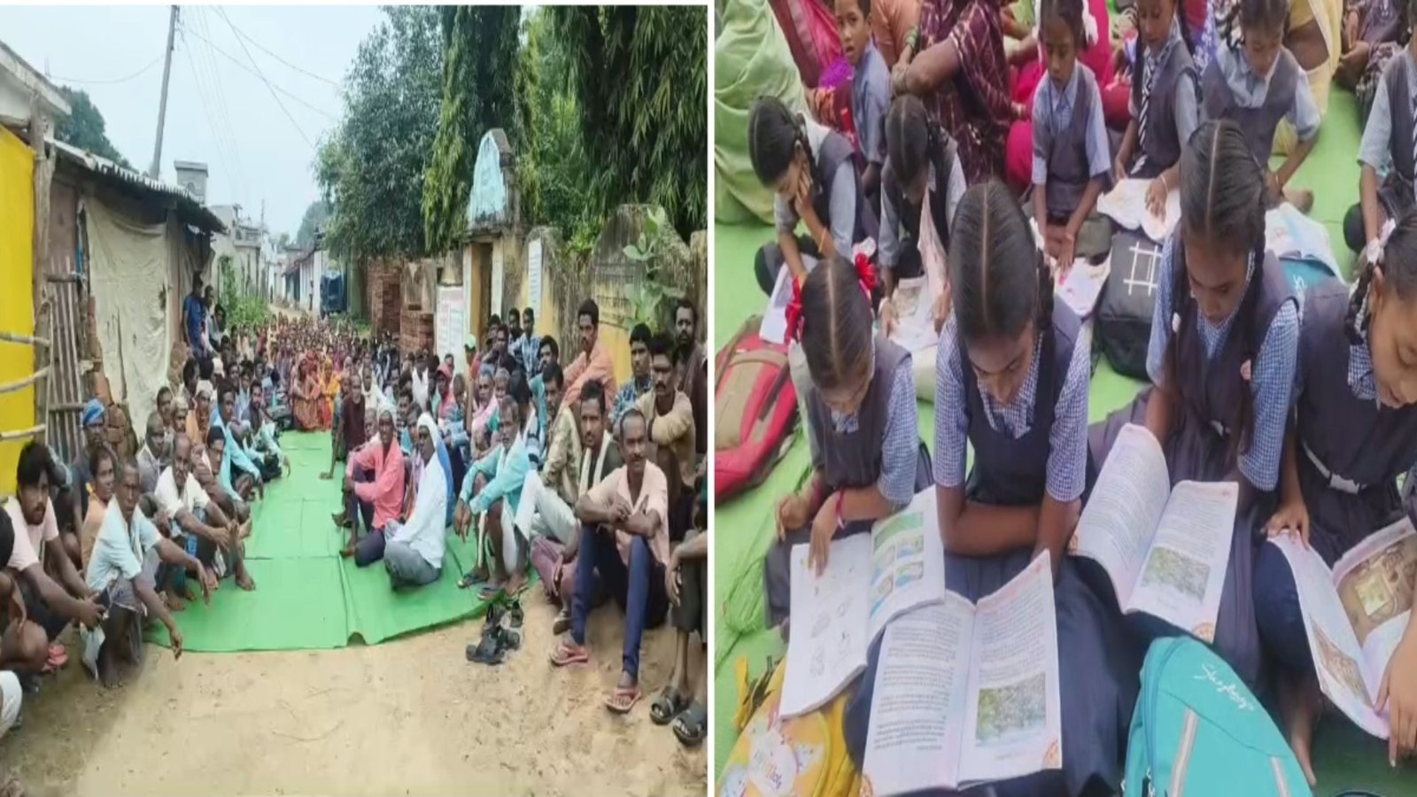 Balod News : तीन साल से अधूरा पड़ा माध्यमिक स्कूल भवन, नए भवन की मांग को लेकर पालकों ने किया प्रदर्शन
