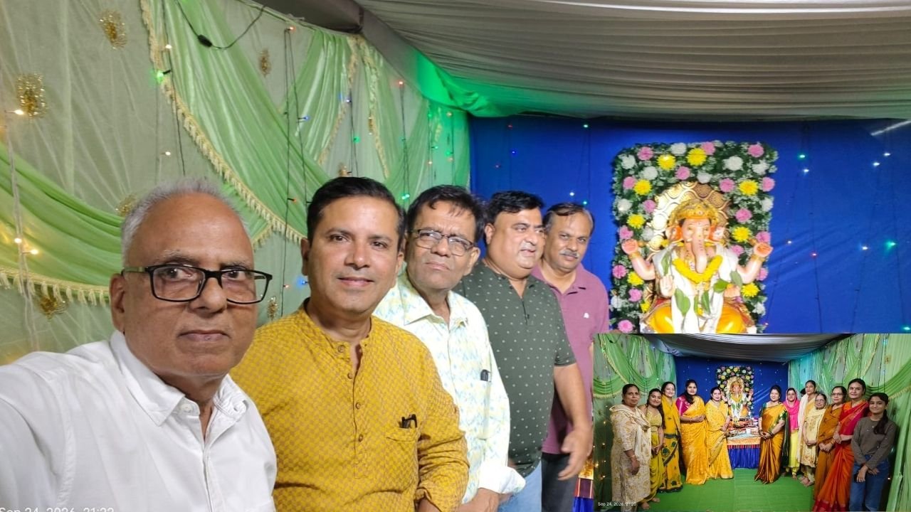Raipur News: समृद्धि सागर अपार्टमेंट में धूमधाम से मनाया जा रहा गणेश उत्सव, रोजाना हो रहे रंगारंग कार्यक्रम