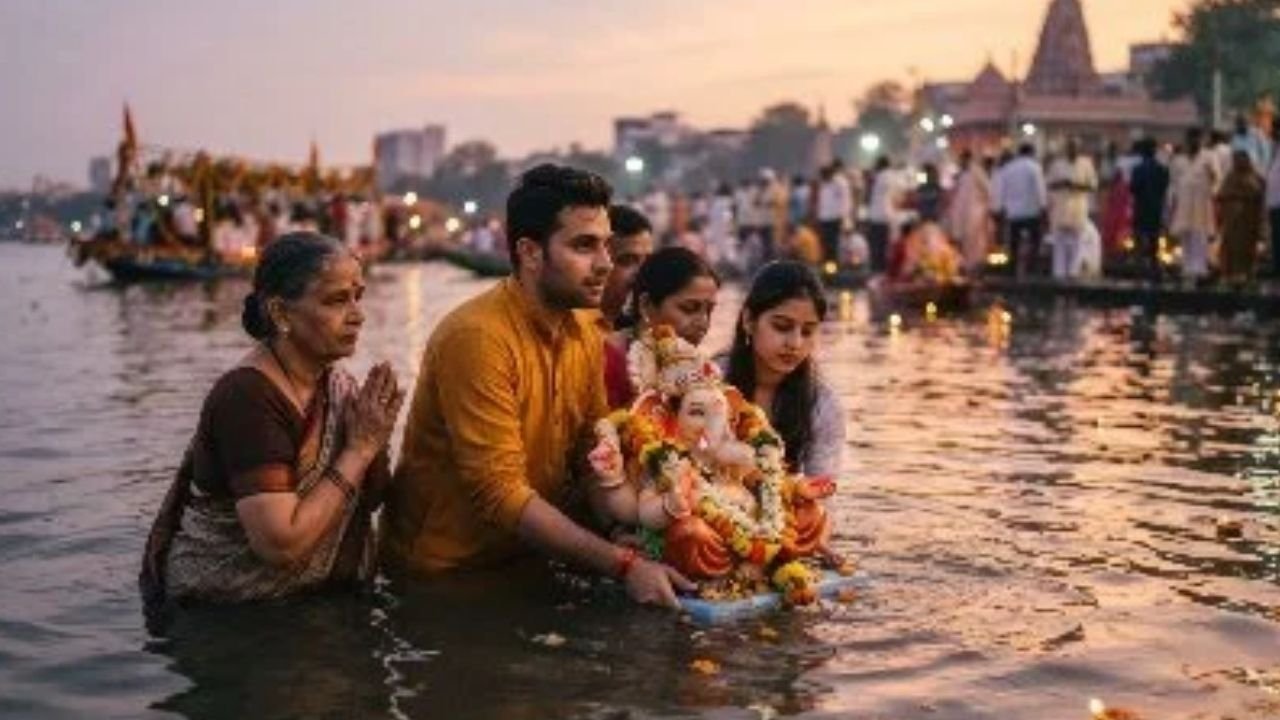 Raipur News: रायपुर में कल से गणेश प्रतिमा विसर्जन, महादेवघाट में बड़ी प्रतिमाओं के लिए व्यवस्था; 43 अस्थायी कुंड तैयार