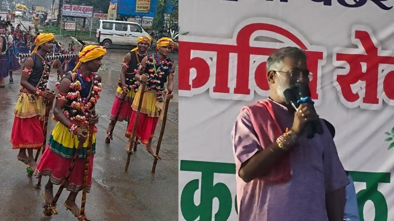 Janjgir-Champa News: बारिश के बीच निकली संस्कृति यात्रा, खमरछठ पूजा में दिखी छत्तीसगढ़ी संस्कृति; 2028 के चुनाव को लेकर बड़ा ऐलान