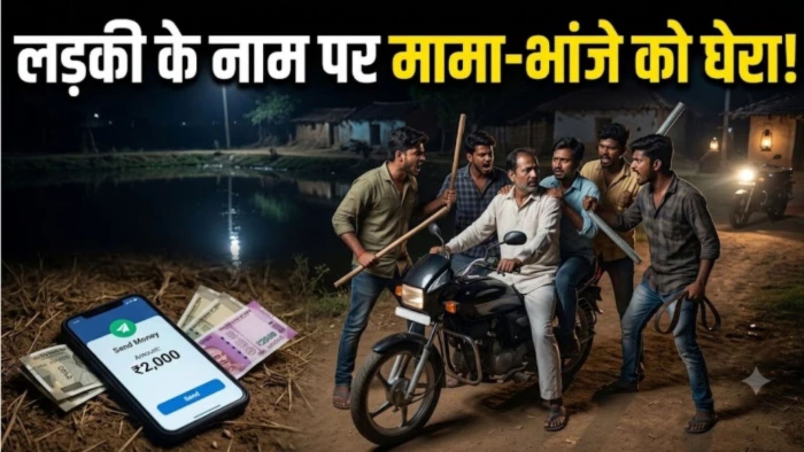 Bilaspur News : तालाब किनारे युवकों ने मामा-भांजे को घेरकर पीटा, पैसे देने से इनकार करने पर डंडे, बेल्ट और पाइप से हमला