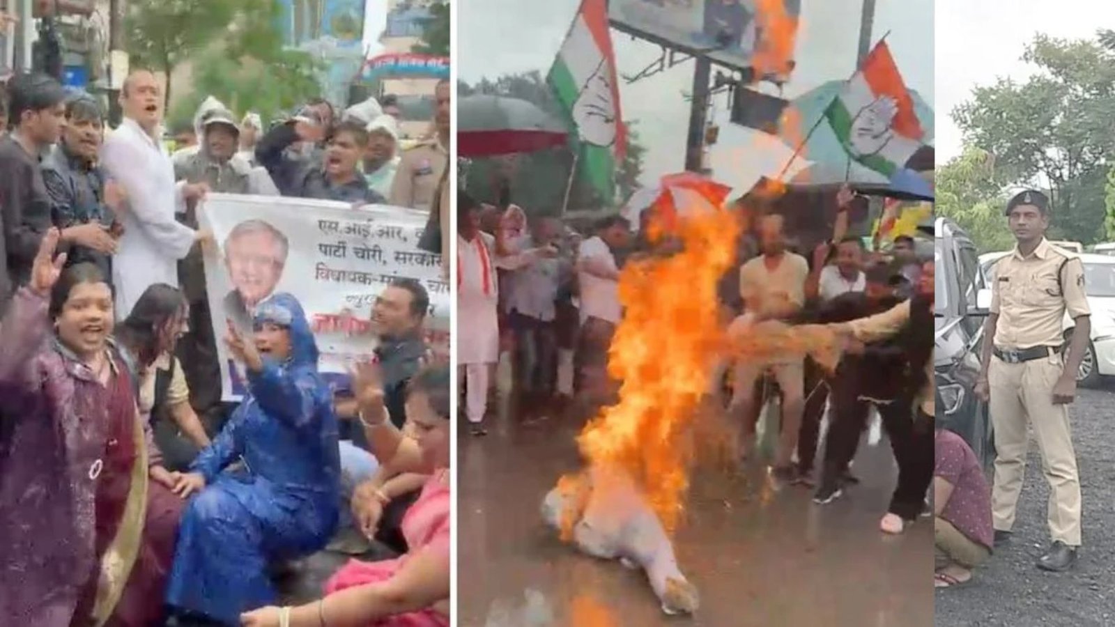 Raipur News : चुनाव आयोग के खिलाफ कांग्रेस का प्रदर्शन, CEC ज्ञानेश कुमार पर कार्रवाई की मांग को लेकर घेराव