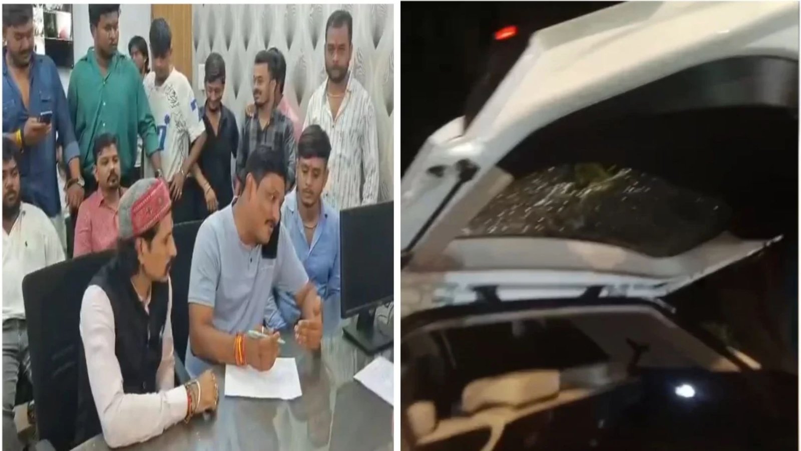 Raipur News : आमापारा में विवाद के बाद पार्षद की कार पर हमला, बैरनबाजार में पत्थर मारकर तोड़ा कांच