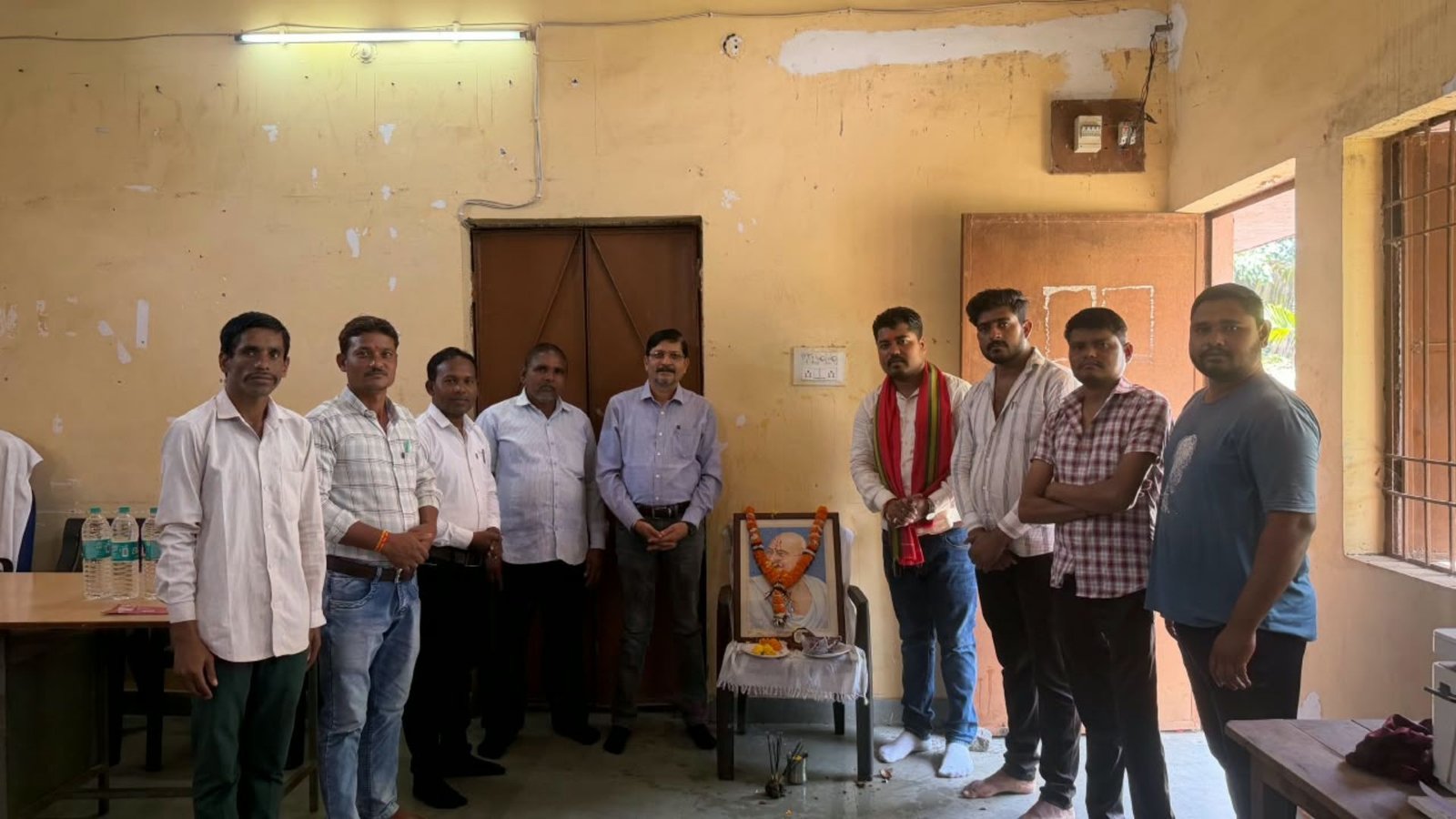 Durg News : महात्मा गांधी के विचारों को जीवन में उतारने का संकल्प, ग्राम विकास में सक्रिय भागीदारी का लिया प्रण
