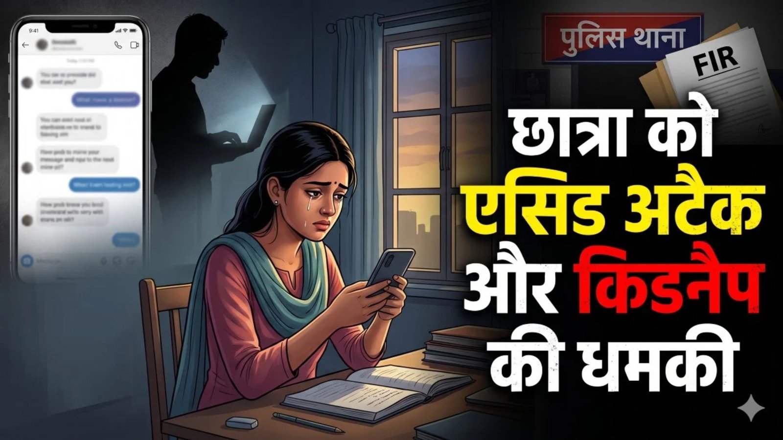 Bilaspur News: इंस्टाग्राम पर दोस्ती के बाद छात्रा को एसिड अटैक और अपहरण की धमकी, आरोपी विजय चौधरी उर्फ बॉबी गिरफ्तार